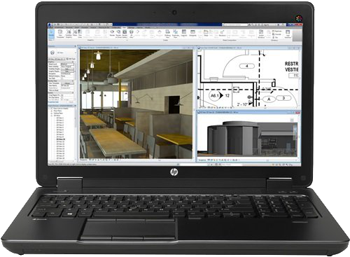 15,6"-Full HD, HP ZBook 15 G2, Intel® i7, 16GB RAM, CAD-Workstation