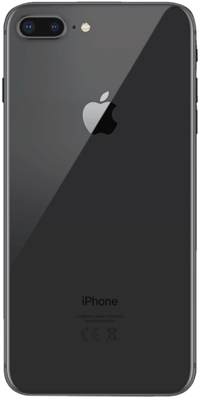Apple iPhone 8 Plus inkl. 3D Sicherheitsglas vormontiert - 